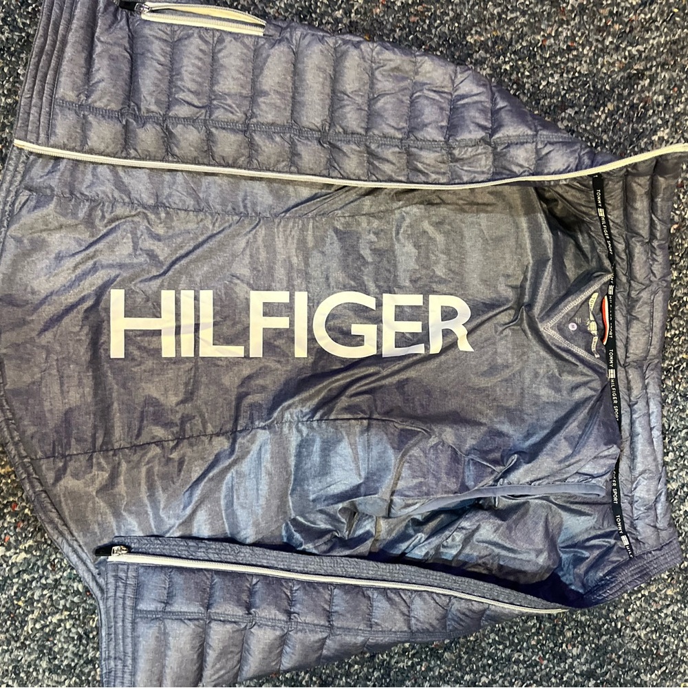 Tommy Hilfiger Navy Quilted Vest